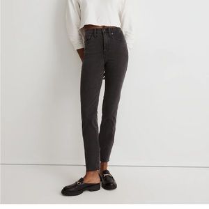 Madewell stovepipe jeans size 28 - black